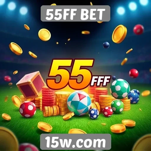 Variedade de jogos disponíveis no 55FF BET